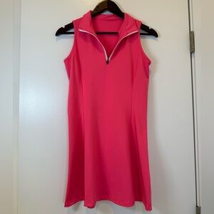 Sleeveless Pink Mini Dress